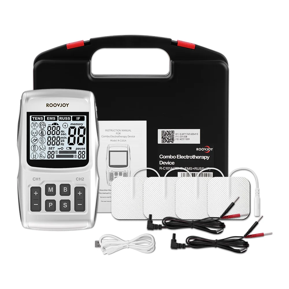 Electric Massage Instrument EMS Tense Machine Pulse Massager Tens Acupuncture Electrical Muscle Stimulator for Neck Back Body Electric Massage Instrument EMS Tense Machine Pulse Massager Tens Acupuncture Electrical Muscle Stimulator for Neck Back Body