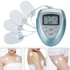 EMS Electric Pulse Digital Physical Therapy MachineTENS Electrical Nerve Muscle Stimulator for Pain Full Body Neck Back Massage