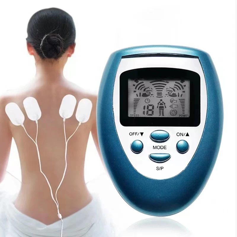 EMS Electric Pulse Digital Physical Therapy MachineTENS Electrical Nerve Muscle Stimulator for Pain Full Body Neck Back Massage - Image 2