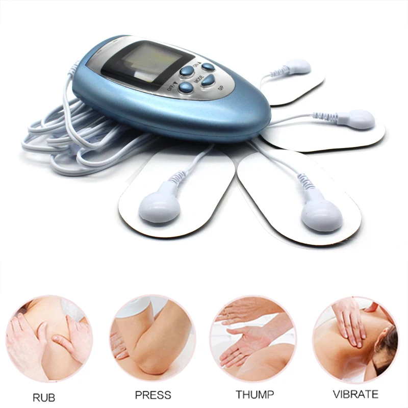 EMS Electric Pulse Digital Physical Therapy MachineTENS Electrical Nerve Muscle Stimulator for Pain Full Body Neck Back Massage - Image 3