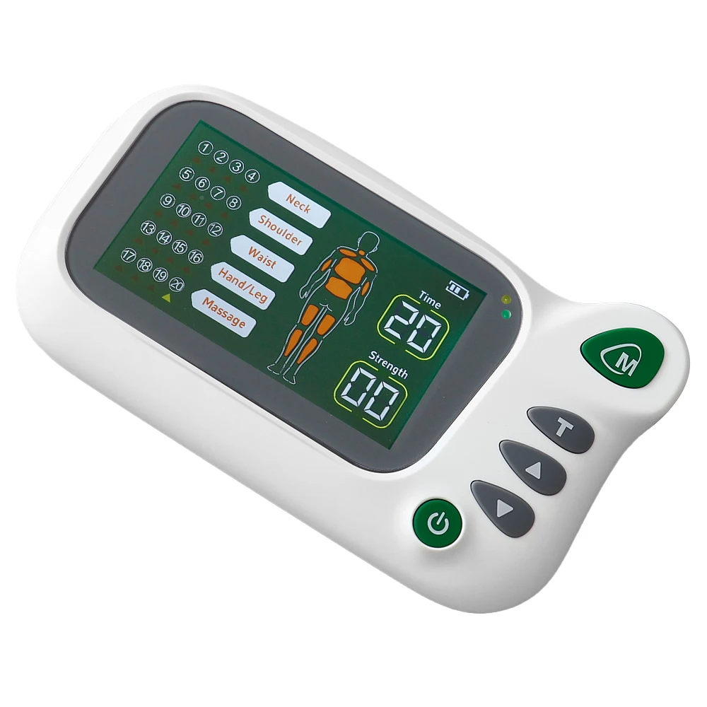 20 Modes Electric Tens Muscle Stimulator EMS Acupuncture Body Facial Massager Digital Therapy 30 Levels Relaxing Health Machine 20 Modes Electric Tens Muscle Stimulator EMS Acupuncture Body Facial Massager Digital Therapy 30 Levels Relaxing Health Machine