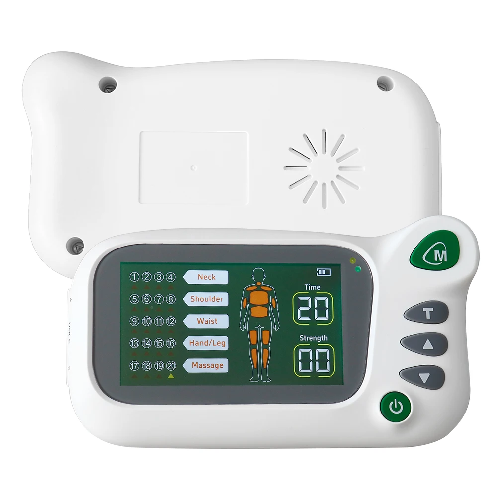 20 Modes Electric Tens Muscle Stimulator EMS Acupuncture Body Facial Massager Digital Therapy 30 Levels Relaxing Health Machine 20 Modes Electric Tens Muscle Stimulator EMS Acupuncture Body Facial Massager Digital Therapy 30 Levels Relaxing Health Machine