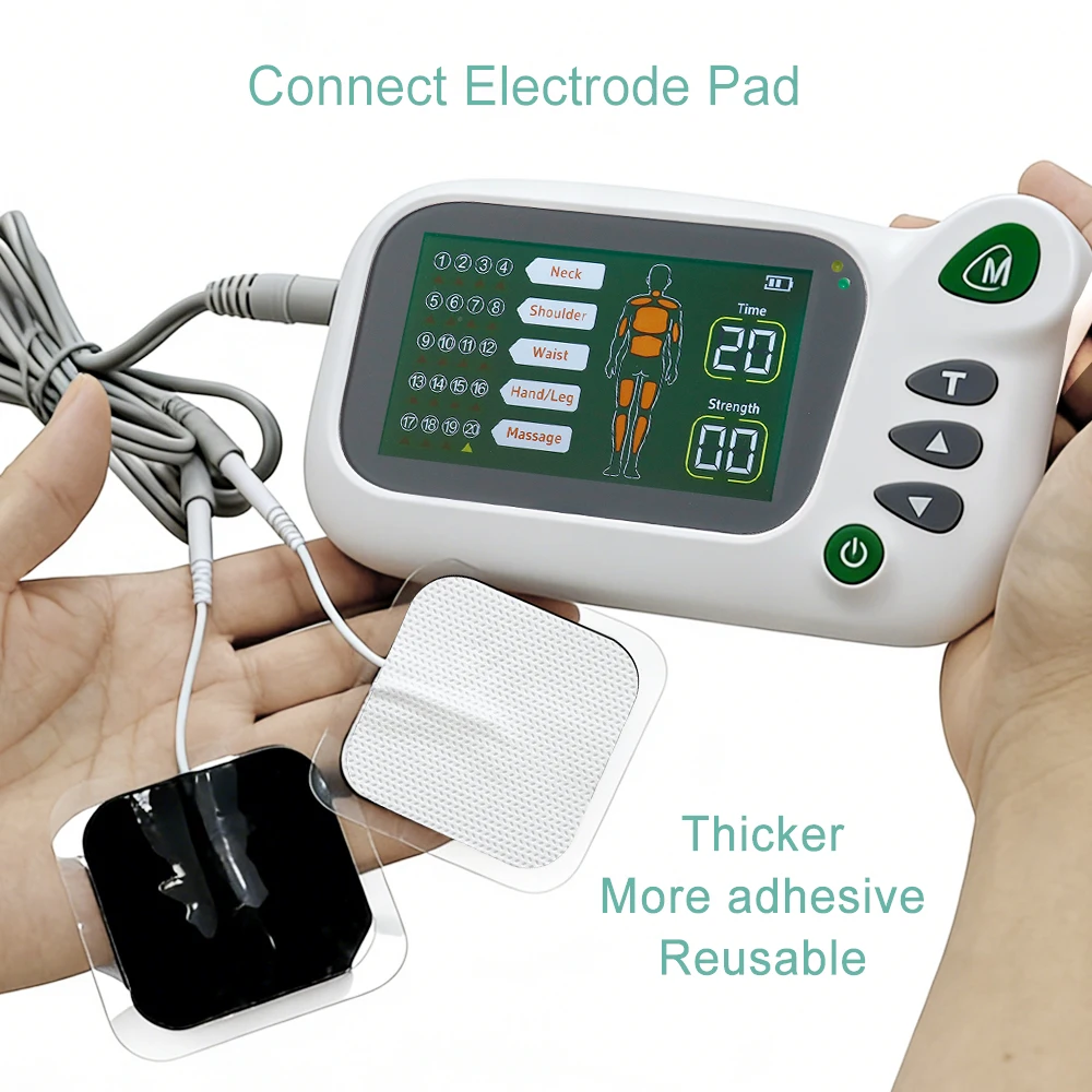 20 Modes Electric Tens Muscle Stimulator EMS Acupuncture Body Facial Massager Digital Therapy 30 Levels Relaxing Health Machine - Image 6