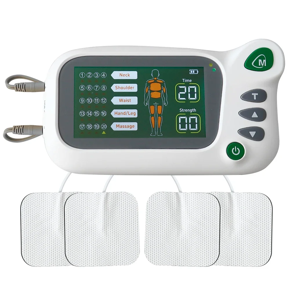 20 Modes Electric Tens Muscle Stimulator EMS Acupuncture Body Facial Massager Digital Therapy 30 Levels Relaxing Health Machine 20 Modes Electric Tens Muscle Stimulator EMS Acupuncture Body Facial Massager Digital Therapy 30 Levels Relaxing Health Machine
