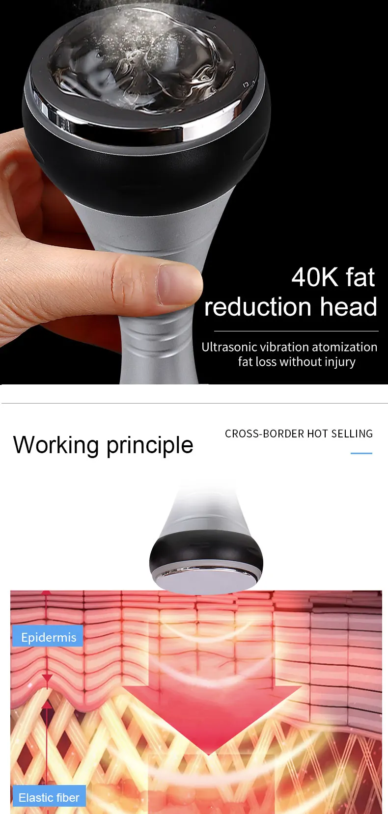 Ultrasonic 40KHz Cavitation Machine Body Massager Slimming Fat Burning Beauty Device Loss Burner Skin Tightening Weight Loss Ultrasonic 40KHz Cavitation Machine Body Massager Slimming Fat Burning Beauty Device Loss Burner Skin Tightening Weight Loss